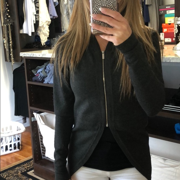 Karen Millen size xs dark gray sweater - Picture 3 of 7